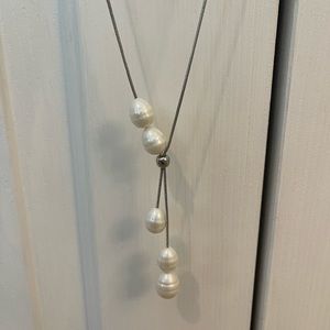 Chico’s NWT Faux Pearl Necklace
